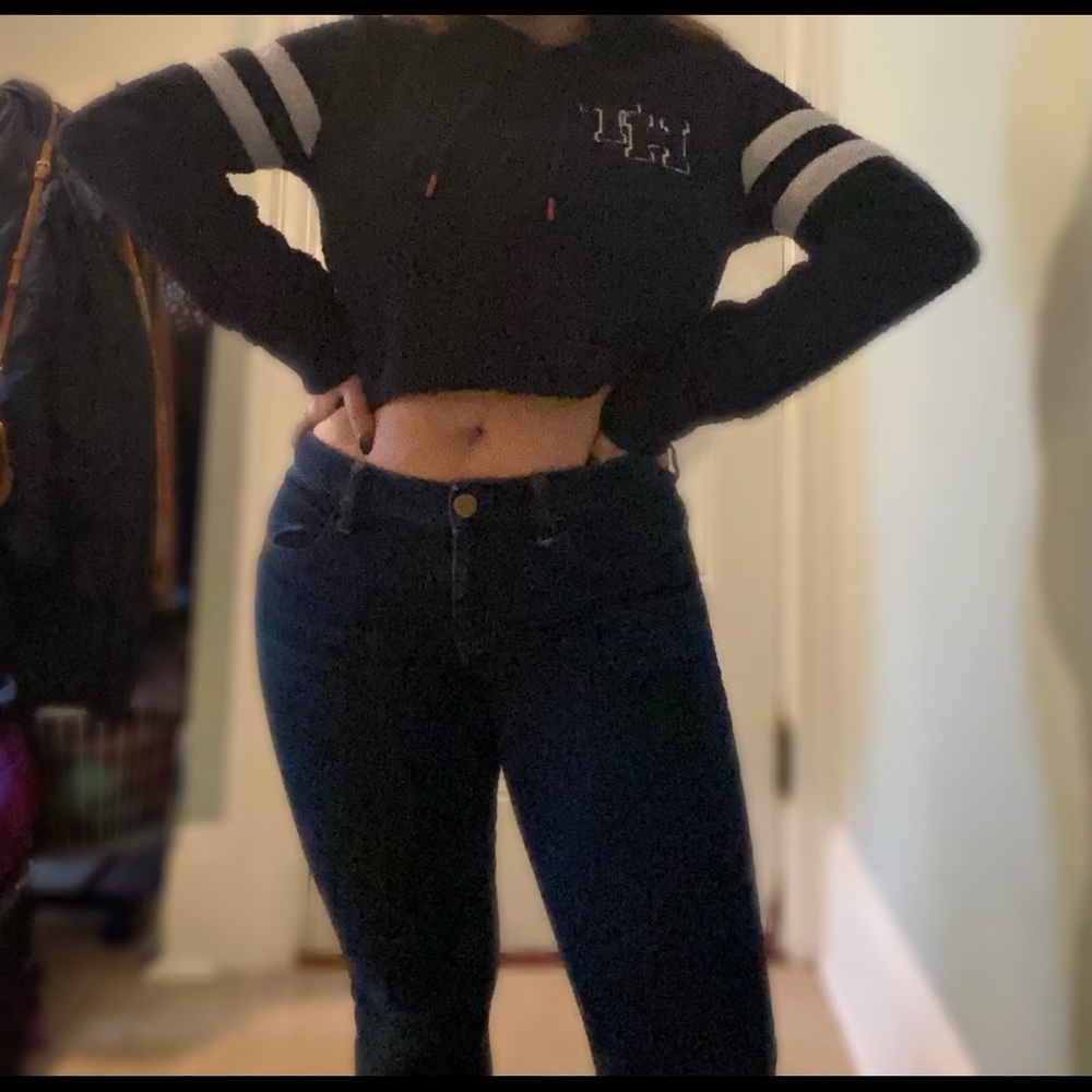 Tommy Hilfiger Crop Sherpa Sweatshirt